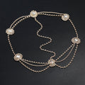 Stylish Multi-layered Rhinestone Tassel Forehead Headpiece(MAC151) - SJB-DIAMOND ELITES