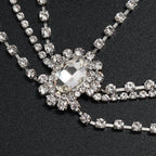 Stylish Multi-layered Rhinestone Tassel Forehead Headpiece(MAC151) - SJB-DIAMOND ELITES