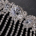 MAC152 Rhinestone Fringe Diamond Hair Accessories - SJB-DIAMOND ELITES