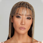 MAC153 High-end Tassel Rhinestone Hair Chain - SJB-DIAMOND ELITES