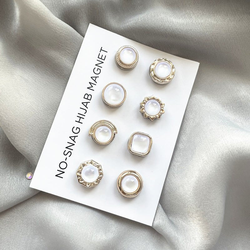 MAC165 High-end Fashion Pearl Style Strong Magnetic Buckle - SJB-DIAMOND ELITES
