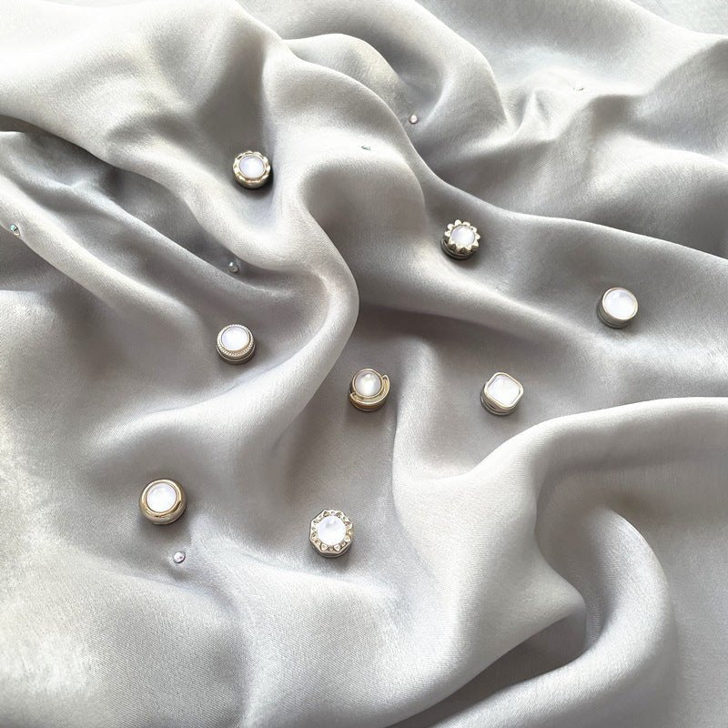 MAC165 High-end Fashion Pearl Style Strong Magnetic Buckle - SJB-DIAMOND ELITES