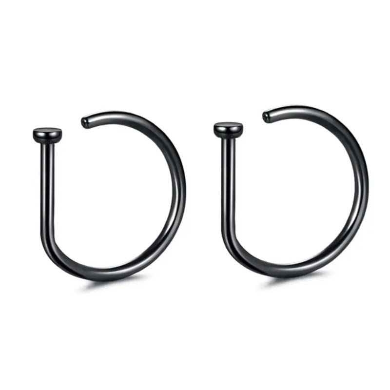 MAC167 D-Type Nose Ring - SJB-DIAMOND ELITES