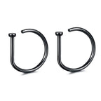 MAC167 D-Type Nose Ring - SJB-DIAMOND ELITES