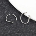 MAC167 D-Type Nose Ring - SJB-DIAMOND ELITES