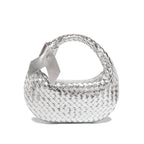 MAC168 Simple And Sstylish Woven Leather Handbag(No bow) - SJB-DIAMOND ELITES