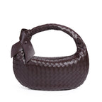 MAC168 Simple And Sstylish Woven Leather Handbag(No bow) - SJB-DIAMOND ELITES