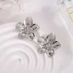 MAC170 Retro Simple Alloy Flower Stud Earrings - SJB-DIAMOND ELITES