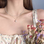 MAC174 Vintage Double Layered Pearl Necklace - SJB-DIAMOND ELITES