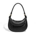 MAC177 Fashionable And Versatile Retro Woven High-end Shoulder Armpit Bag - SJB-DIAMOND ELITES