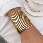 Bohemian Style Exaggerated Alloy Bracelet(MAC205)