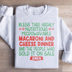 Macaroni And Cheese Dinner Sweatshirt Peachy Sunday