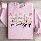 Made To Worship Sweatshirt Peachy Sunday