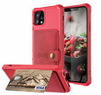 Magnetic Black Leather Wallet Case for iPhone 14 13 11 12 Case Armor Shockproof Card Holder Wallet Flip Cover Buckle Cash Card Sleeve Leather Protective Kickstand Durable High Capacity Phone Case Stevvex