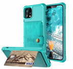 Magnetic Black Leather Wallet Case for iPhone 14 13 11 12 Case Armor Shockproof Card Holder Wallet Flip Cover Buckle Cash Card Sleeve Leather Protective Kickstand Durable High Capacity Phone Case Stevvex