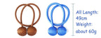 Magnetic Curtain Tieback High Quality Holder Hook Buckle Clip Curtain Tieback Polyester Decorative Home Accessories European Style Decorative Curtain Drape Tie With Strong Magnetic For Home And Office Decoration 49cm