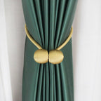 Magnetic Curtain Tieback High Quality Holder Hook Buckle Clip Curtain Tieback Polyester Decorative Home Accessories European Style Decorative Curtain Drape Tie With Strong Magnetic For Home And Office Decoration 49cm