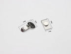 Magnetic Invisible Tie Clip Automatically Fixed Stainless Steel Metal Shirt Tie Clips Magnetic Fixed Tie Stay Clips Stainless Steel Metal Shirt Tie Clips Gifts For Father’s Day Valentine's Creative Jewelry For Men Accessories Gifts Stevvex
