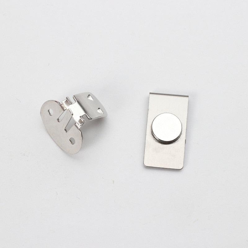 Magnetic Invisible Tie Clip Automatically Fixed Stainless Steel Metal Shirt Tie Clips Magnetic Fixed Tie Stay Clips Stainless Steel Metal Shirt Tie Clips Gifts For Father’s Day Valentine's Creative Jewelry For Men Accessories Gifts Stevvex