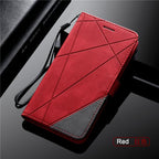 Magnetic Leather Case For iPhone 14 13 12 Mini 11 Pro Max XS XR 7 8 6 6S Plus SE 2023 Luxury Wallet Flip Card Holder Stand Cover Leather Wallet Case Magnetic Buckle Flip Folio Cover For iPhone Stevvex
