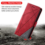 Magnetic Leather Case For iPhone 14 13 12 Mini 11 Pro Max XS XR 7 8 6 6S Plus SE 2023 Luxury Wallet Flip Card Holder Stand Cover Leather Wallet Case Magnetic Buckle Flip Folio Cover For iPhone Stevvex