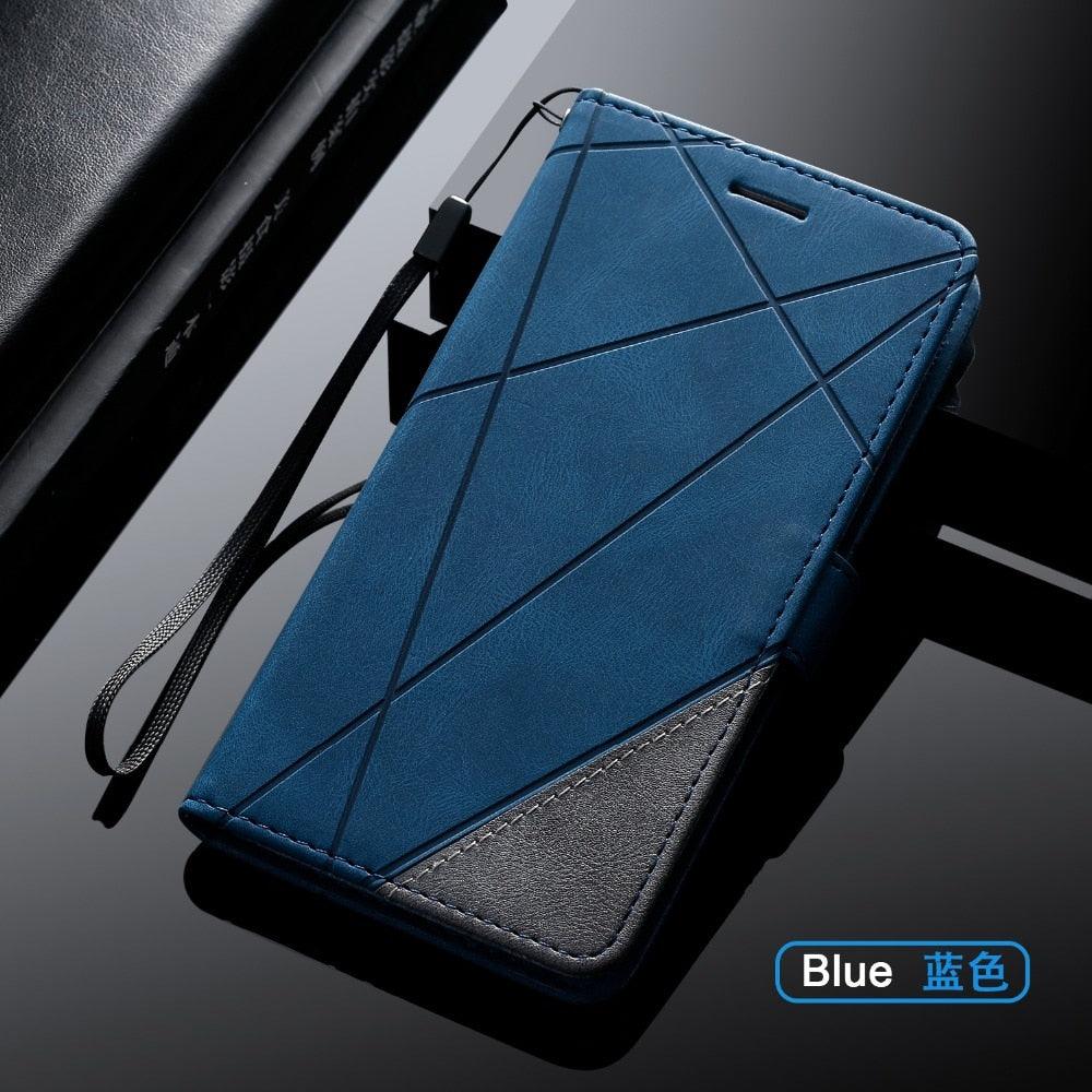 Magnetic Leather Case For iPhone 14 13 12 Mini 11 Pro Max XS XR 7 8 6 6S Plus SE 2023 Luxury Wallet Flip Card Holder Stand Cover Leather Wallet Case Magnetic Buckle Flip Folio Cover For iPhone Stevvex