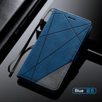 Magnetic Leather Case For iPhone 14 13 12 Mini 11 Pro Max XS XR 7 8 6 6S Plus SE 2023 Luxury Wallet Flip Card Holder Stand Cover Leather Wallet Case Magnetic Buckle Flip Folio Cover For iPhone Stevvex