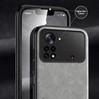 Magnetic Leather Case For Xiaomi Redmi Note 11 10 11E 9 Pro 11s 10s 12 Poco X4 GT Mi 10T 12T 11T 11 Lite 5G NE Cover Extra Thin Premium Mobile Phone Case Genuine Leather Shockproof Phone Cover Stevvex