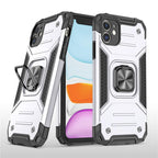 Magnetic Metal Ring Stand Holder Phone Case Cover For iPhone 11 12 13 14 Pro Max Xs XR X 8 7 6 6s Plus Rotating Ring Kickstand Fit Magnetic Car Mount Heavy Duty Dual Layer Shockproof Phone Case Stevvex