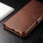 Magnetic PU Leather Wallet-Style Phone Case Fashion Flip Case with Card Slot Leather Case for Xiaomi 12T 11T Poco X4 GT X3 M3 M4 Pro NFC F4 F3 Flip Cover Mi 11 Lite 10T Redmi 9C Note 11S 10S 9S 9T 9A 8T 7 Stevvex
