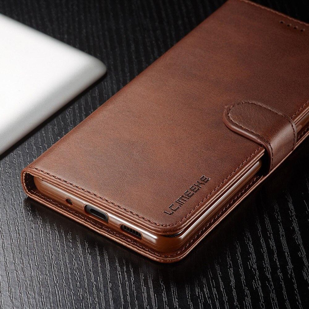 Magnetic PU Leather Wallet-Style Phone Case Fashion Flip Case with Card Slot Leather Case for Xiaomi 12T 11T Poco X4 GT X3 M3 M4 Pro NFC F4 F3 Flip Cover Mi 11 Lite 10T Redmi 9C Note 11S 10S 9S 9T 9A 8T 7 Stevvex