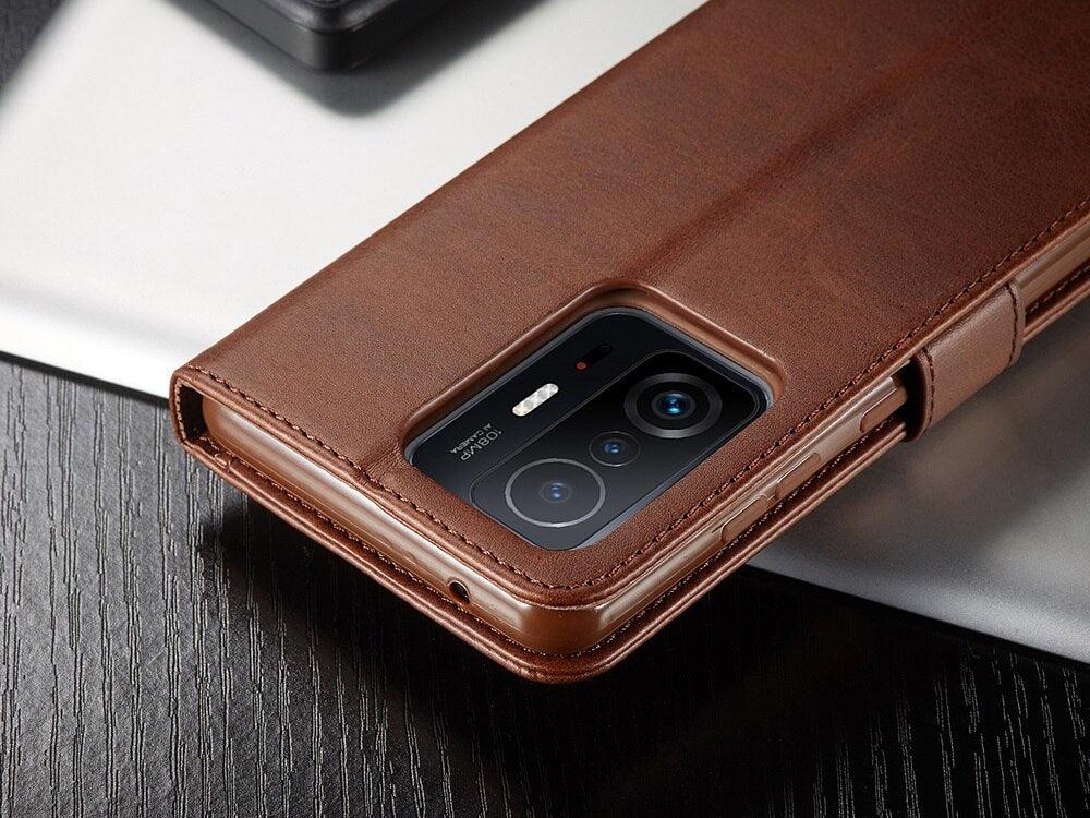 Magnetic PU Leather Wallet-Style Phone Case Fashion Flip Case with Card Slot Leather Case for Xiaomi 12T 11T Poco X4 GT X3 M3 M4 Pro NFC F4 F3 Flip Cover Mi 11 Lite 10T Redmi 9C Note 11S 10S 9S 9T 9A 8T 7 Stevvex