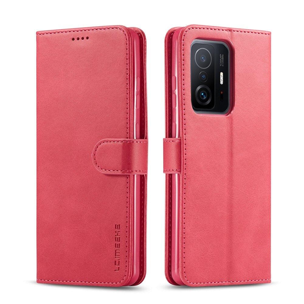 Magnetic PU Leather Wallet-Style Phone Case Fashion Flip Case with Card Slot Leather Case for Xiaomi 12T 11T Poco X4 GT X3 M3 M4 Pro NFC F4 F3 Flip Cover Mi 11 Lite 10T Redmi 9C Note 11S 10S 9S 9T 9A 8T 7 Stevvex