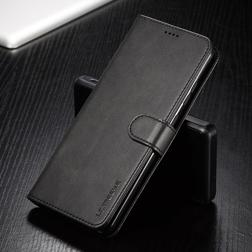 Magnetic PU Leather Wallet-Style Phone Case Fashion Flip Case with Card Slot Leather Case for Xiaomi 12T 11T Poco X4 GT X3 M3 M4 Pro NFC F4 F3 Flip Cover Mi 11 Lite 10T Redmi 9C Note 11S 10S 9S 9T 9A 8T 7 Stevvex