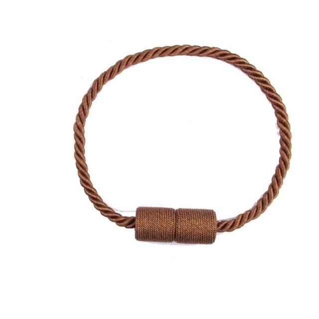 Magnets Curtains Clamps Curtain Holder Tieback Magnetic Clips Hanging Balls Tie Back Home Decoration Accessories Tie Backs Decorative Handmade Rope Holdback Strong Magnetic Holder For Small Thin Sheer Window Treatment 50CM Stevvex