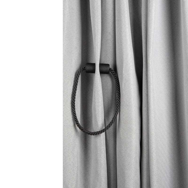 Magnets Curtains Clamps Curtain Holder Tieback Magnetic Clips Hanging Balls Tie Back Home Decoration Accessories Tie Backs Decorative Handmade Rope Holdback Strong Magnetic Holder For Small Thin Sheer Window Treatment 50CM Stevvex