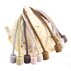 Magnets Curtains Clamps Curtain Holder Tieback Magnetic Clips Hanging Balls Tie Back Home Decoration Accessories Tie Backs Decorative Handmade Rope Holdback Strong Magnetic Holder For Small Thin Sheer Window Treatment 50CM Stevvex