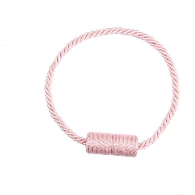 Magnets Curtains Clamps Curtain Holder Tieback Magnetic Clips Hanging Balls Tie Back Home Decoration Accessories Tie Backs Decorative Handmade Rope Holdback Strong Magnetic Holder For Small Thin Sheer Window Treatment 50CM Stevvex