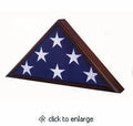 Veteran Dark Cherry Flag Case. The Military Gift Store