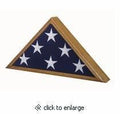 Veteran Oak Flag Case Hand Made By Veterans The Military Gift Store