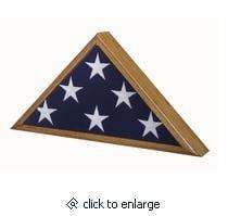 Veteran Oak Flag Case Hand Made By Veterans The Military Gift Store
