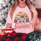 Make The Holidays Golden Tee Peachy Sunday