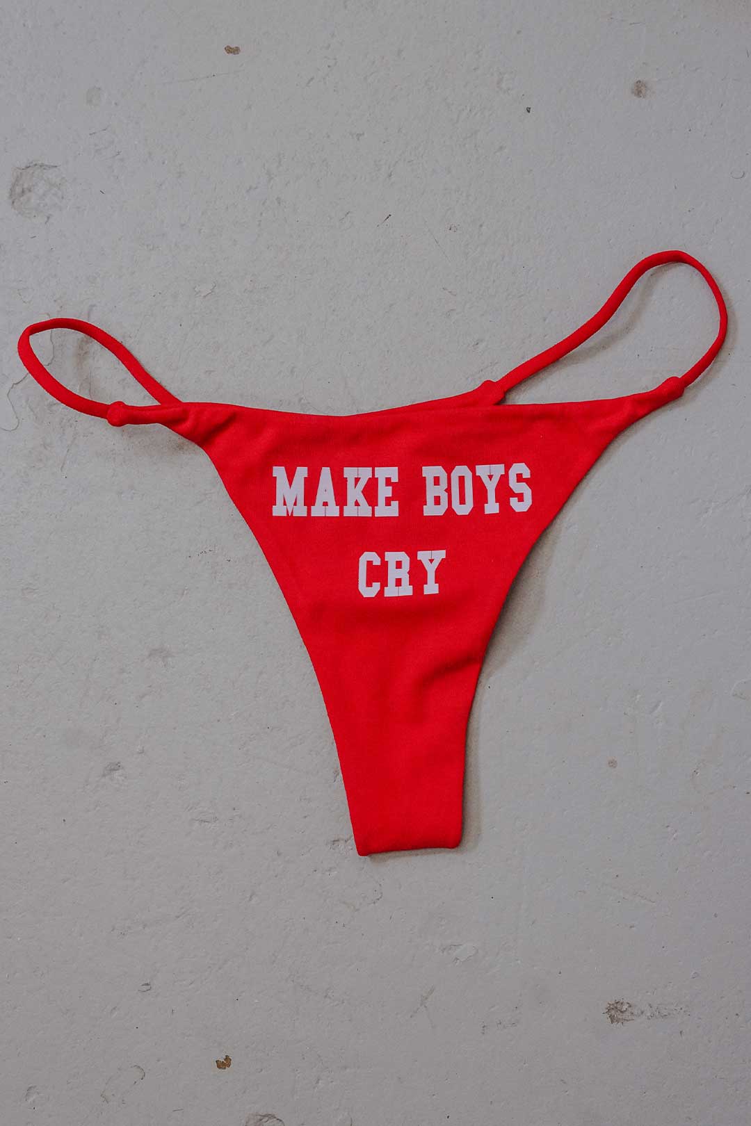 Make Boys Cry Thong Thrash Happy