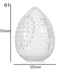 Makeup Sponge Case Capsule Shaped Box Container Makeup Drying Holder Easy Sponge Display Storage Cosmetic Puff Holder Egg Shape Box Stevvex