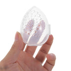 Makeup Sponge Case Capsule Shaped Box Container Makeup Drying Holder Easy Sponge Display Storage Cosmetic Puff Holder Egg Shape Box Stevvex