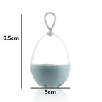 Makeup Sponge Case Capsule Shaped Box Container Makeup Drying Holder Easy Sponge Display Storage Cosmetic Puff Holder Egg Shape Box Stevvex