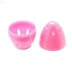 Makeup Sponge Case Capsule Shaped Box Container Makeup Drying Holder Easy Sponge Display Storage Cosmetic Puff Holder Egg Shape Box Stevvex