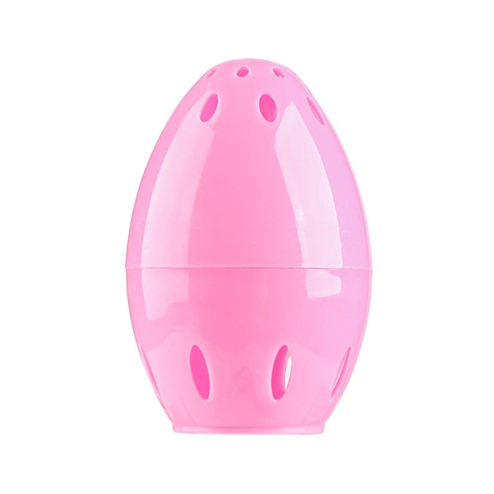 Makeup Sponge Case Capsule Shaped Box Container Makeup Drying Holder Easy Sponge Display Storage Cosmetic Puff Holder Egg Shape Box Stevvex