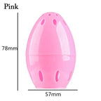 Makeup Sponge Case Capsule Shaped Box Container Makeup Drying Holder Easy Sponge Display Storage Cosmetic Puff Holder Egg Shape Box Stevvex