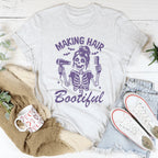 Making Hair Bootiful Halloween Hair Stylist Tee Peachy Sunday
